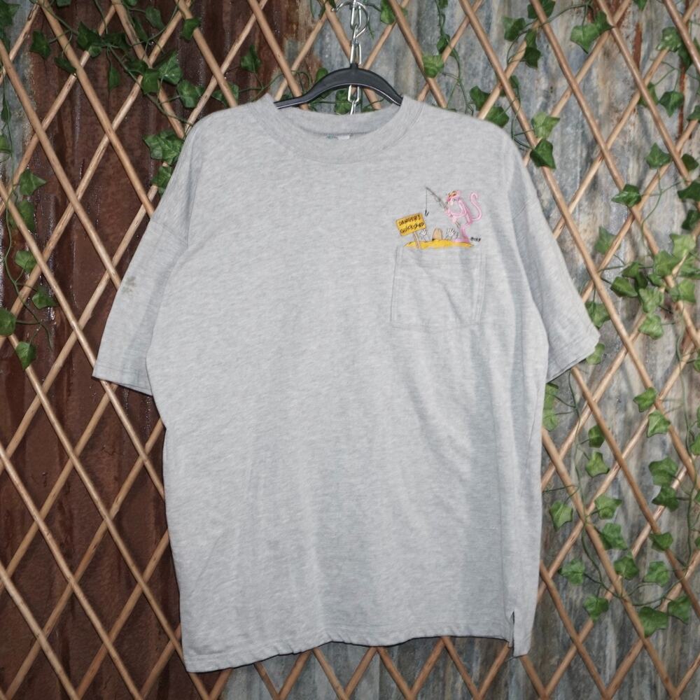 XL - Vintage Y2K American Vintage T-Shirts pink panther
